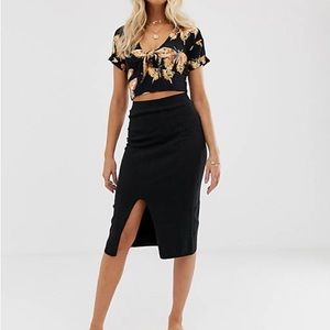 Gentle used free people skirt